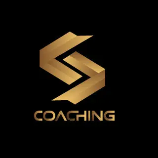 Animation du logo S Coaching - motion design sportif doré sur fond noir, graphiste Nancy